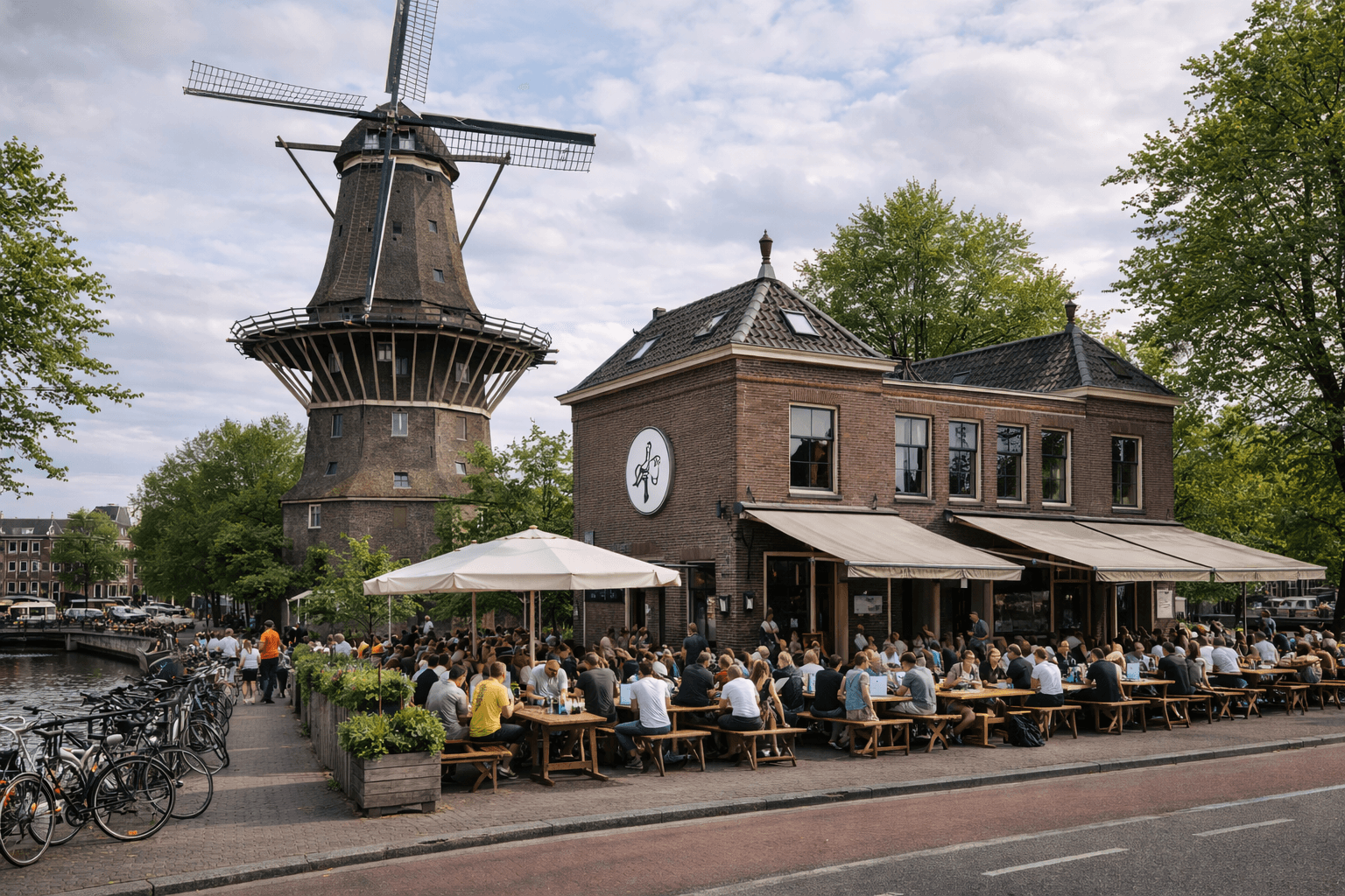 Omgeving voor zakelijke taxiritten in Amsterdam Oost