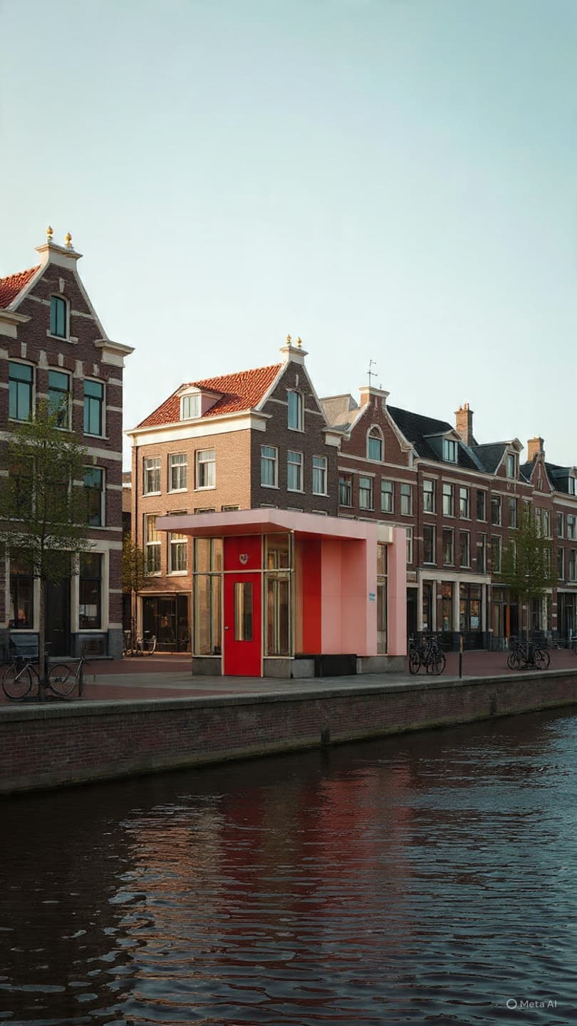 Straatbeeld en omgeving van Amsterdam IJburg