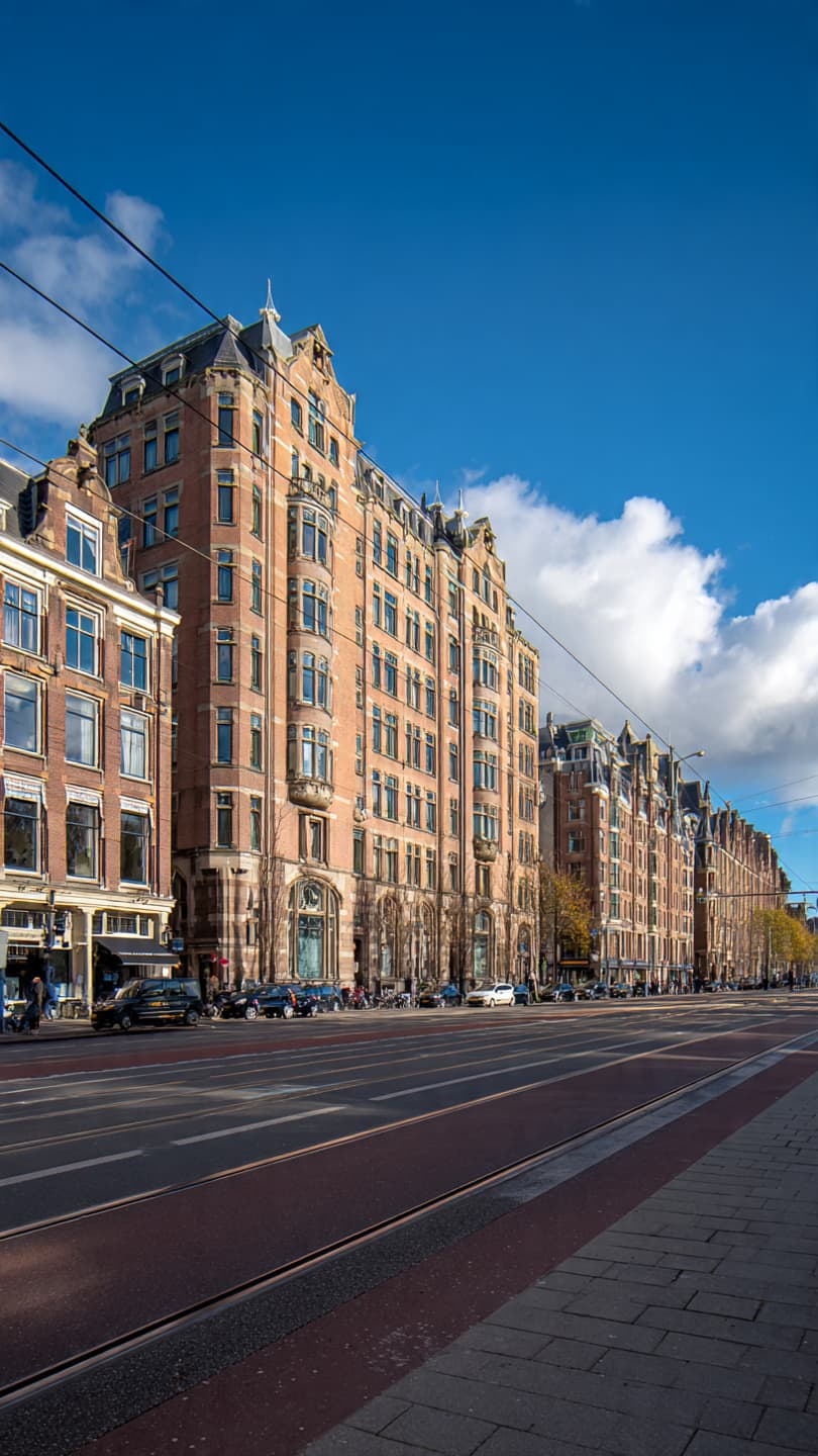 Straatbeeld en omgeving van Amsterdam Zuid