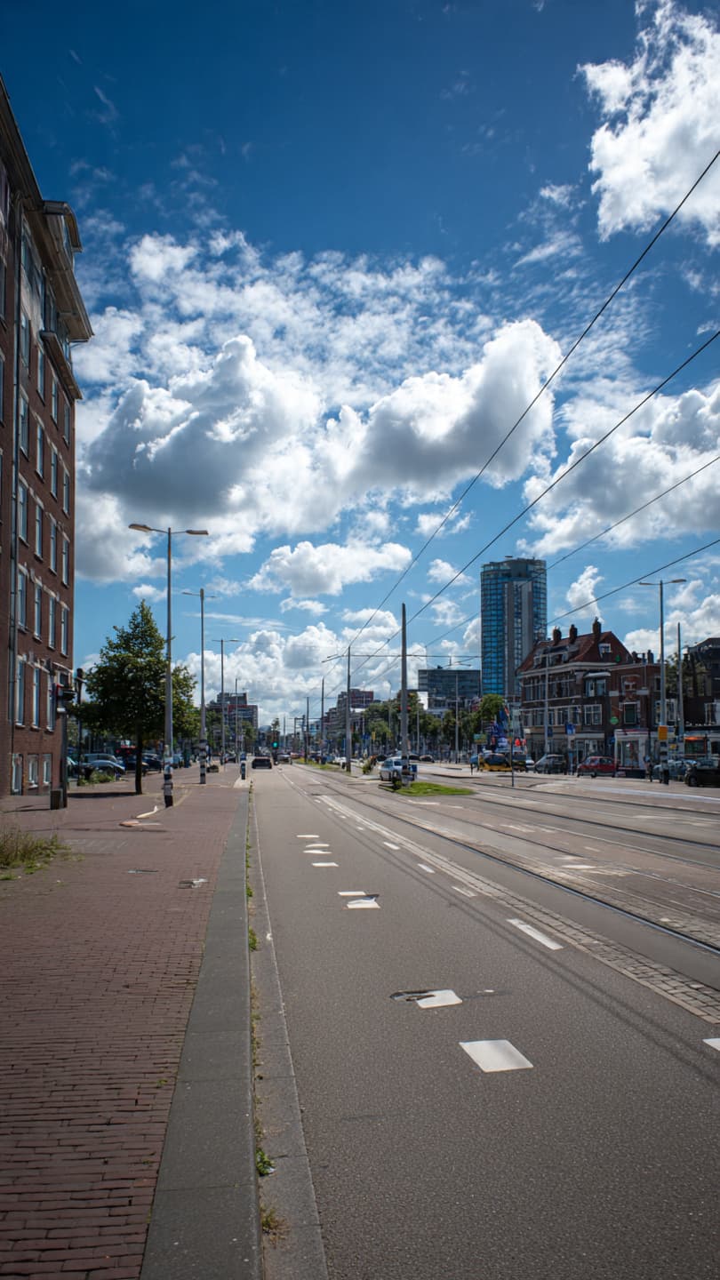 Straatbeeld en omgeving van Diemen