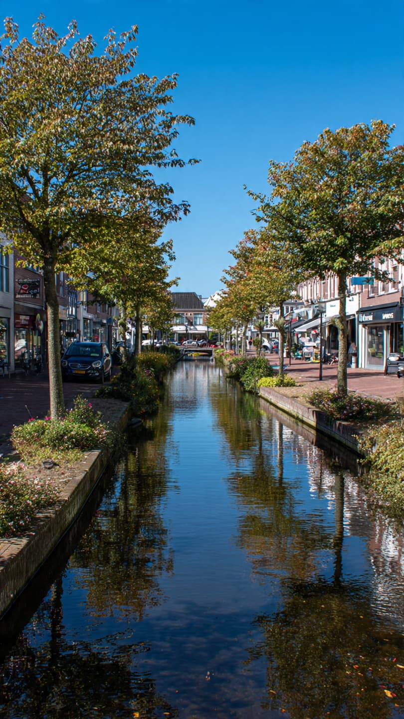 Straatbeeld en omgeving van Aalsmeer