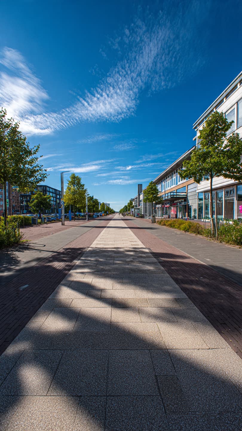 Taxi in Hoofddorp – omgeving en stadsbeeld