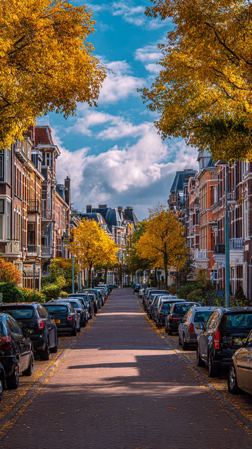 Street view and pickup area in Buitenveldert