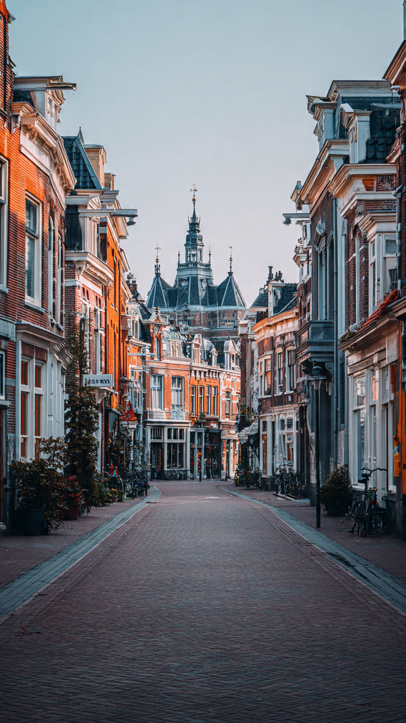 Street view and pickup area in Landsmeer