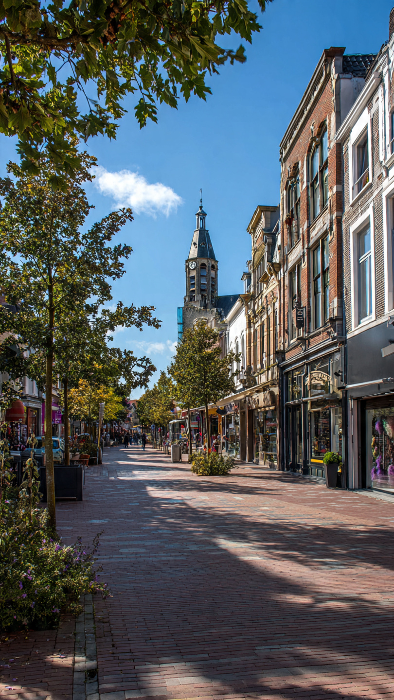 Mokum Taxi vehicle ready for service in Nieuw-Vennep