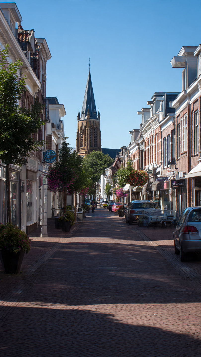 Street view and pickup area in Uithoorn