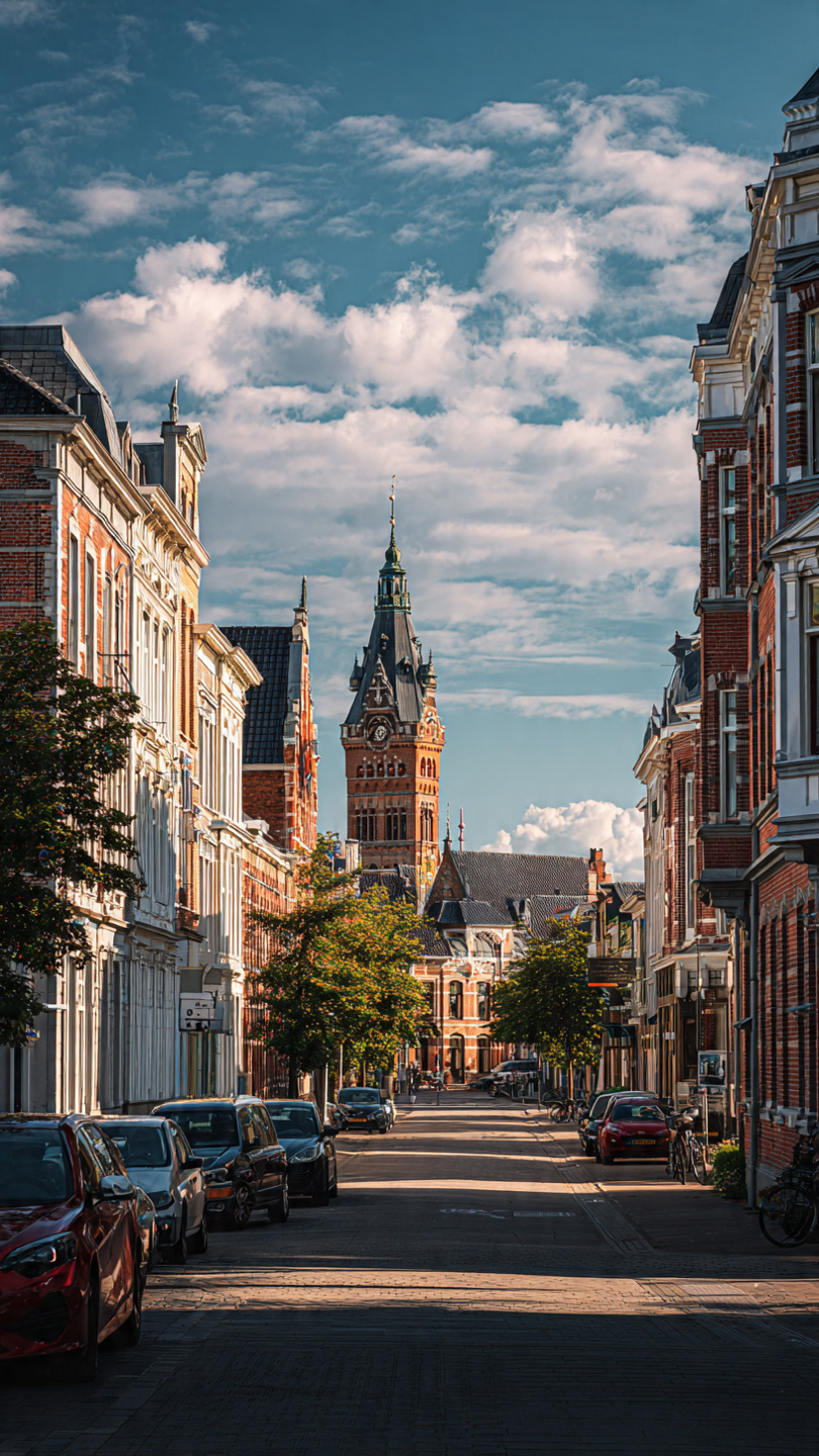 Mokum Taxi vehicle ready for service in Zwanenburg